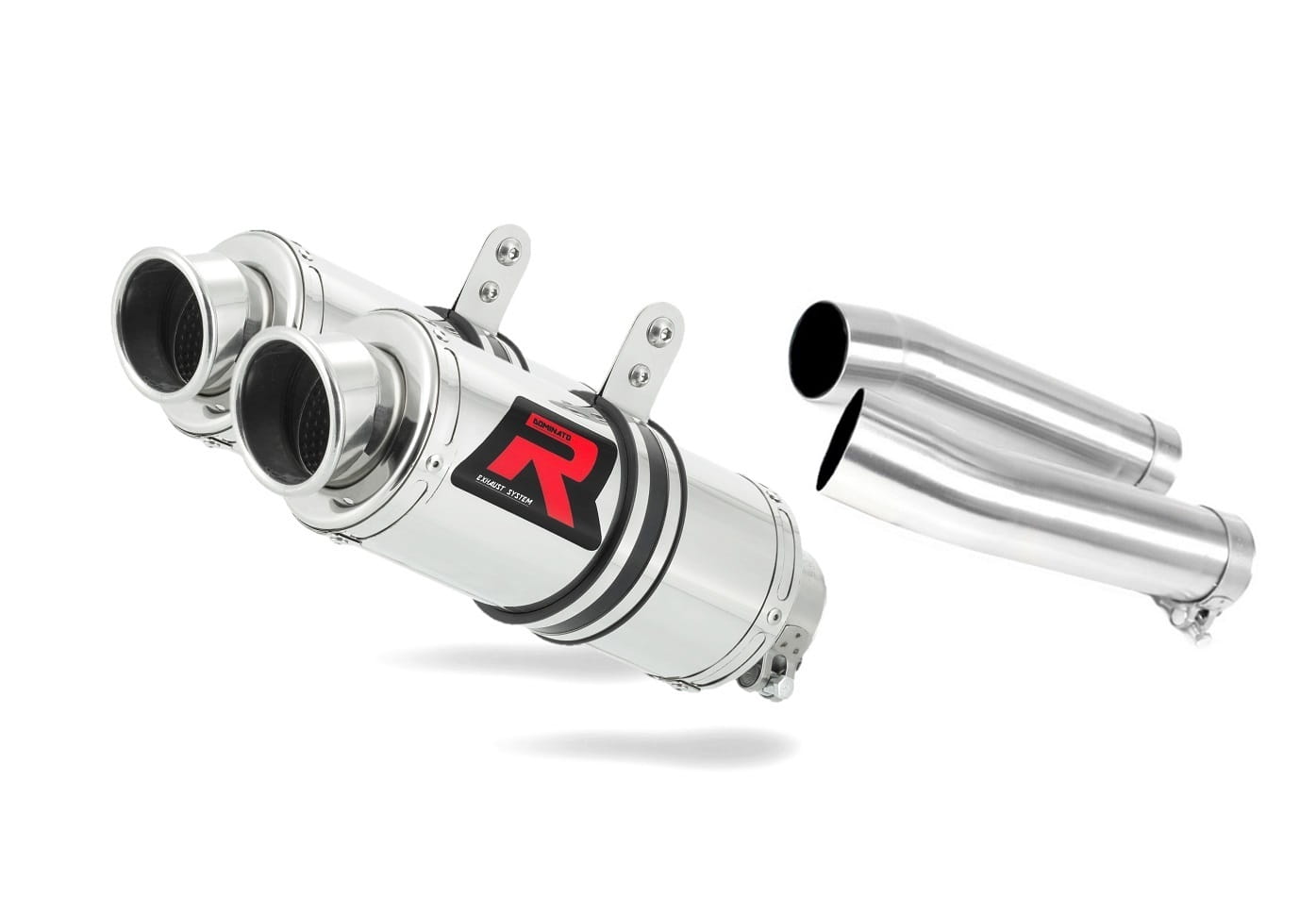 Aprilia RSV 1000 R 2004 - 2009 Exhaust Silencer Muffler GP1 + dB killer medium 20 m. - Dominator motociklo duslintuvas