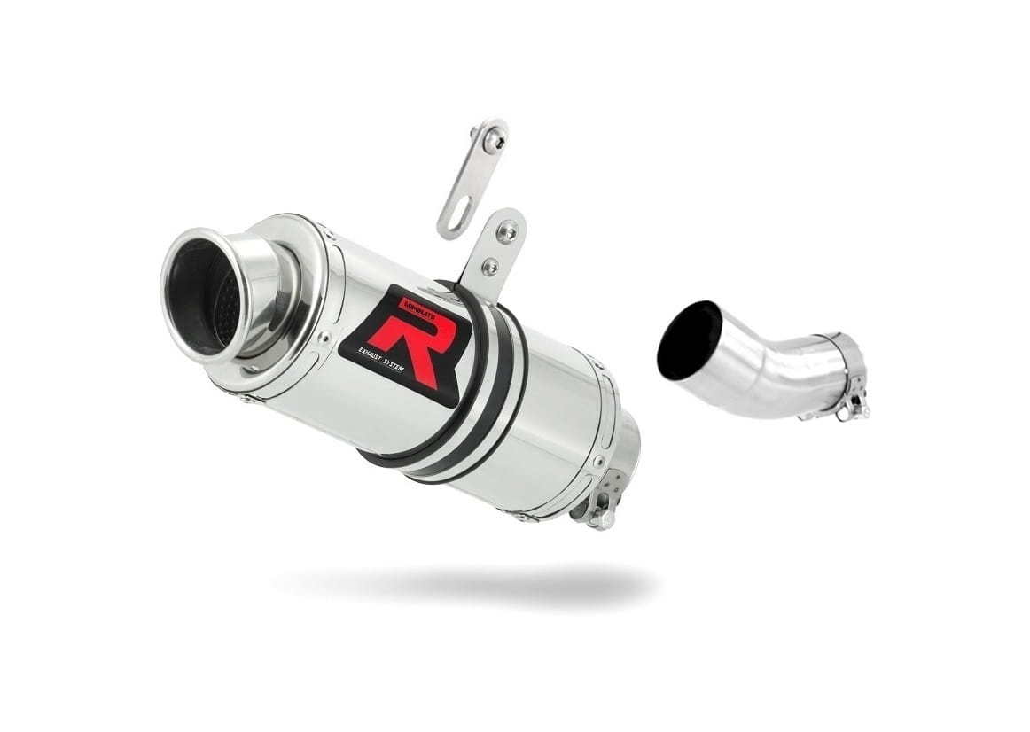Aprilia RSV 4 RR Low Level 2015 - 2016 Exhaust Silencer Muffler GP1 + dB killer medium 20 m. - Dominator motociklo duslintuvas