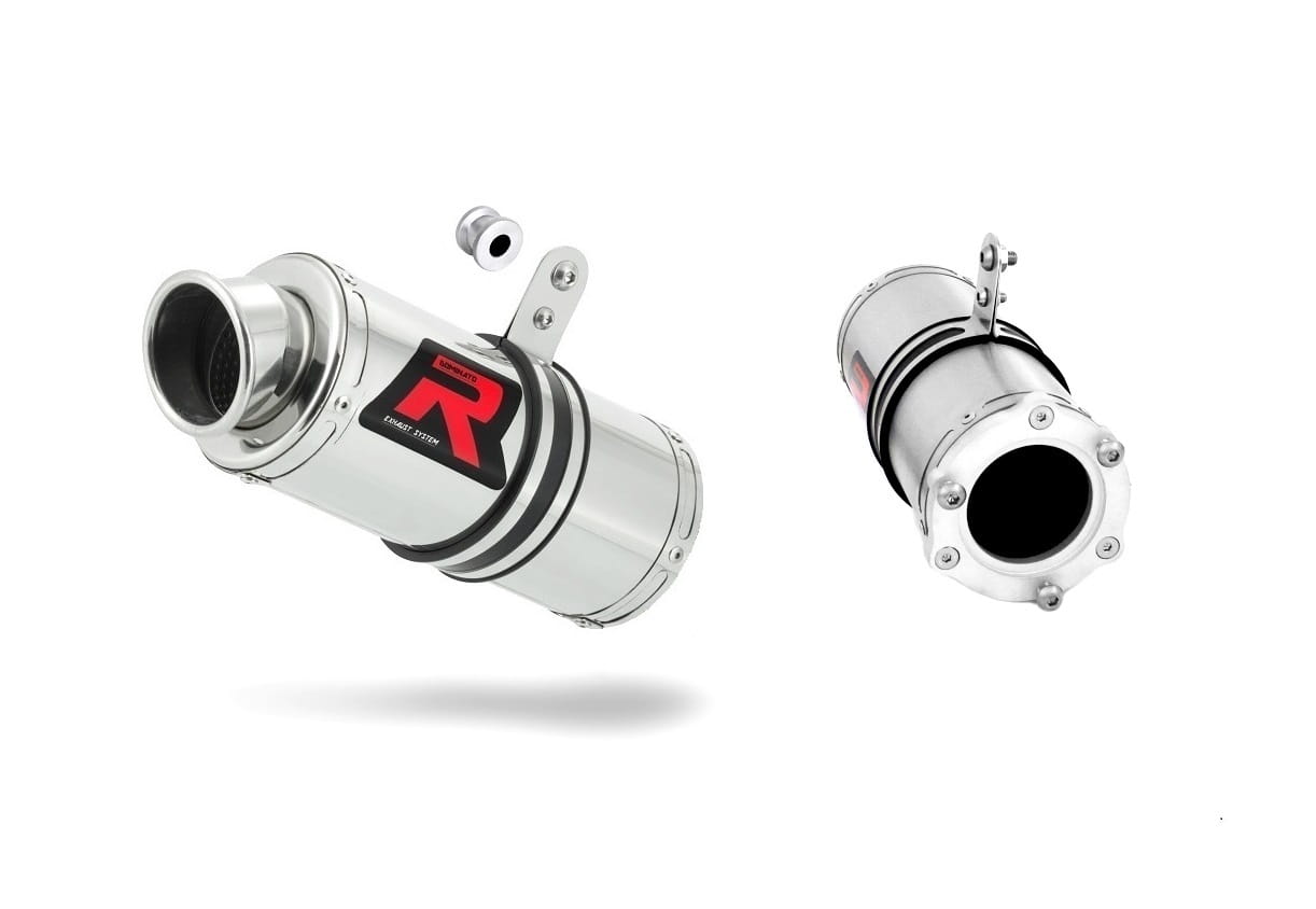 Honda CBR 900RR Fireblade 1992 - 1995 Exhaust Silencer Muffler GP1 + dB killer medium 19 m. - Dominator motociklo duslintuvas