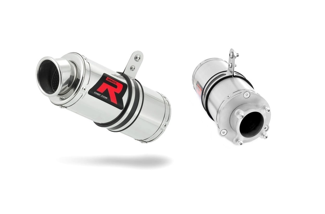 Honda CBF 250 2004 - 2006 Exhaust Silencer Muffler GP1 + dB killer medium 20 m. - Dominator motociklo duslintuvas