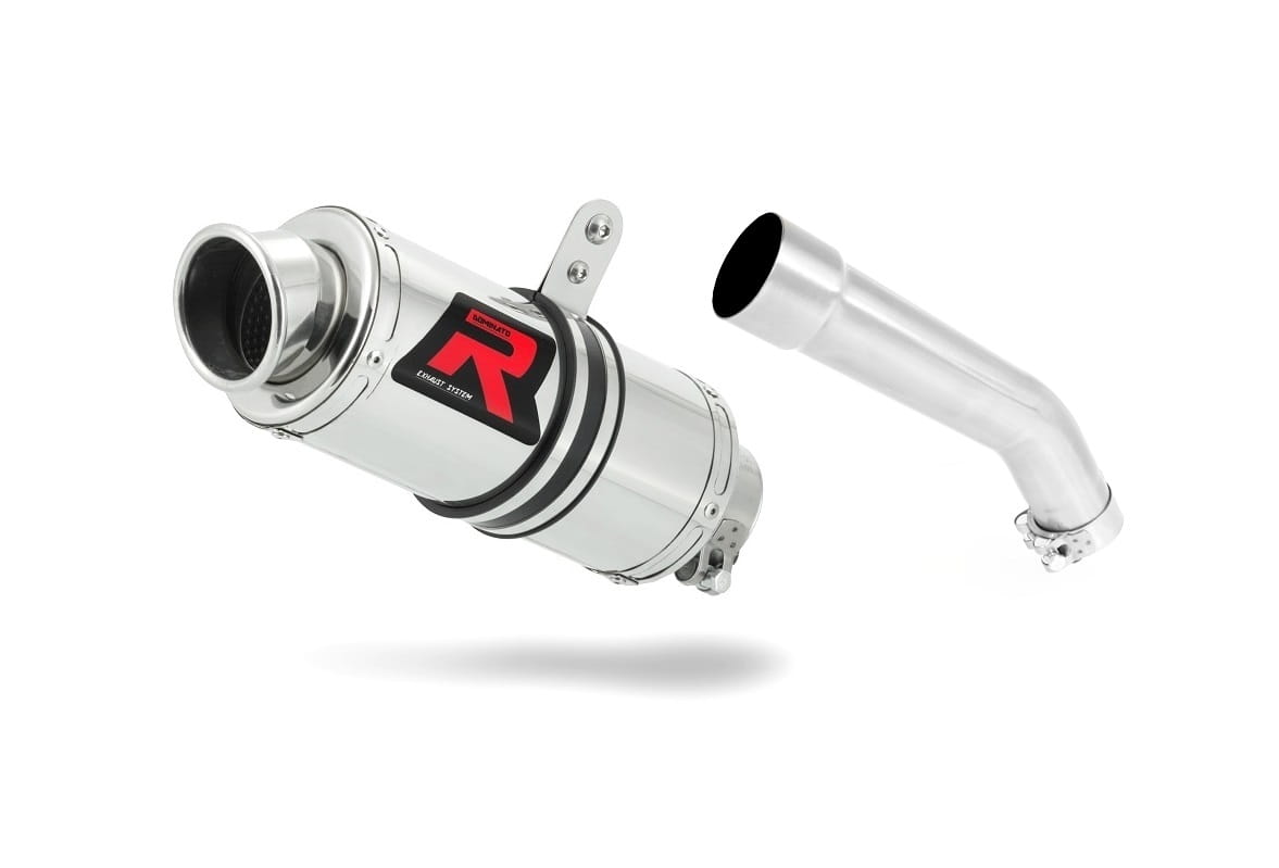 Kawasaki ZX10R 2004 - 2005 Exhaust Silencer Muffler GP1 + dB killer medium 20 m. - Dominator motociklo duslintuvas