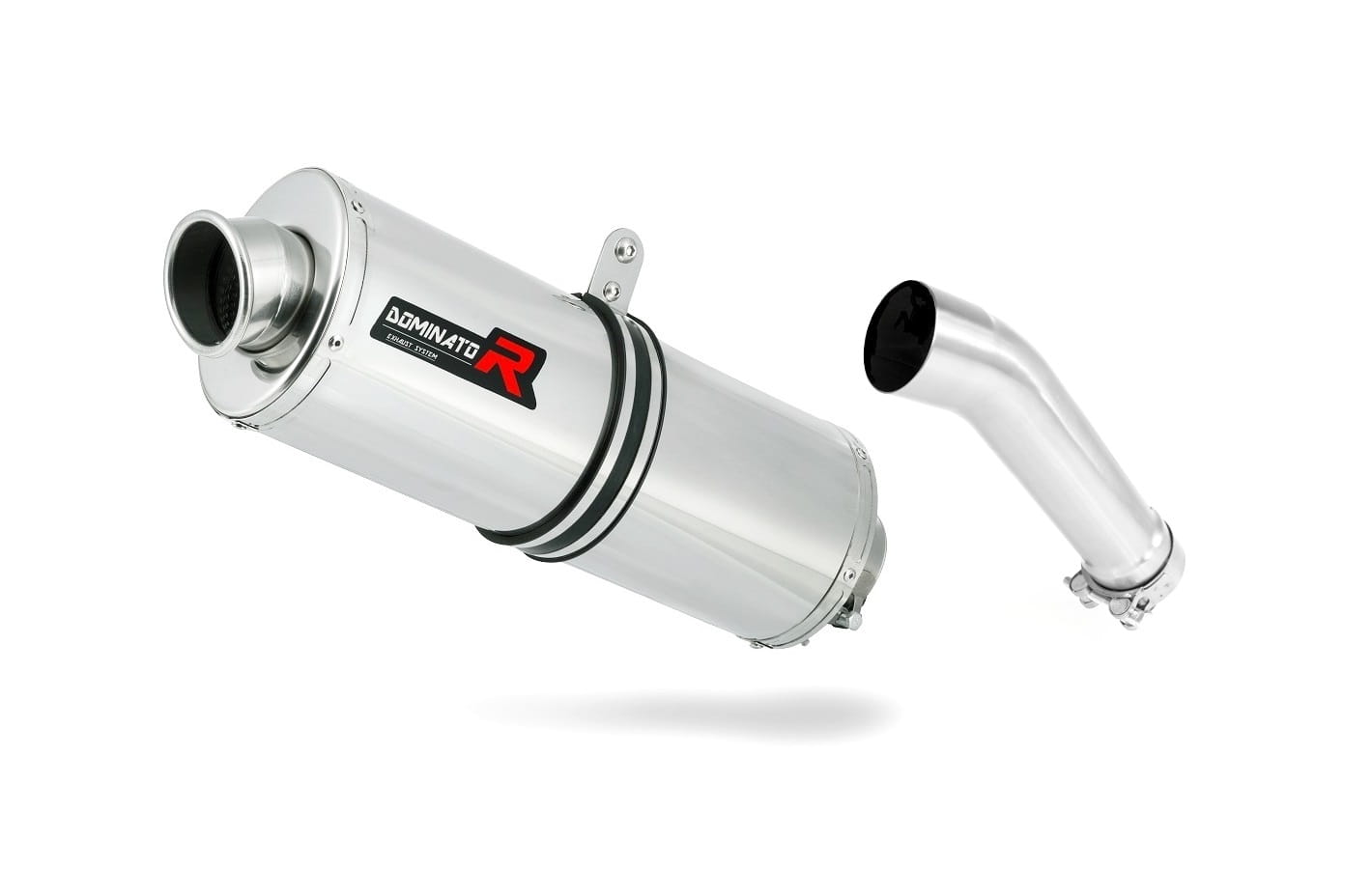 Kawasaki ER 5 500 1996 - 2006 Exhaust Silencer Muffler OV + dB killer medium 19 m. - Dominator motociklo duslintuvas