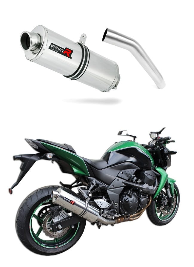 Kawasaki Z750 2007 - 2012 Exhaust Silencer Muffler OV + dB killer medium 20 m. - Dominator motociklo duslintuvas