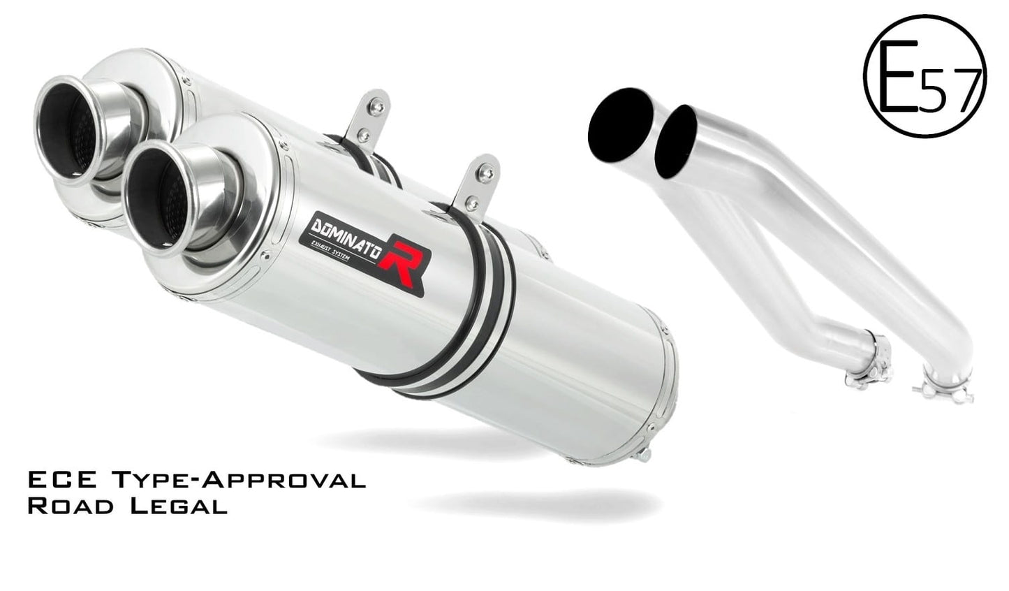 Z1000 EU Approved Exhaust Silencer ROUND 2003 - 2006 20 m. - Dominator motociklo duslintuvas