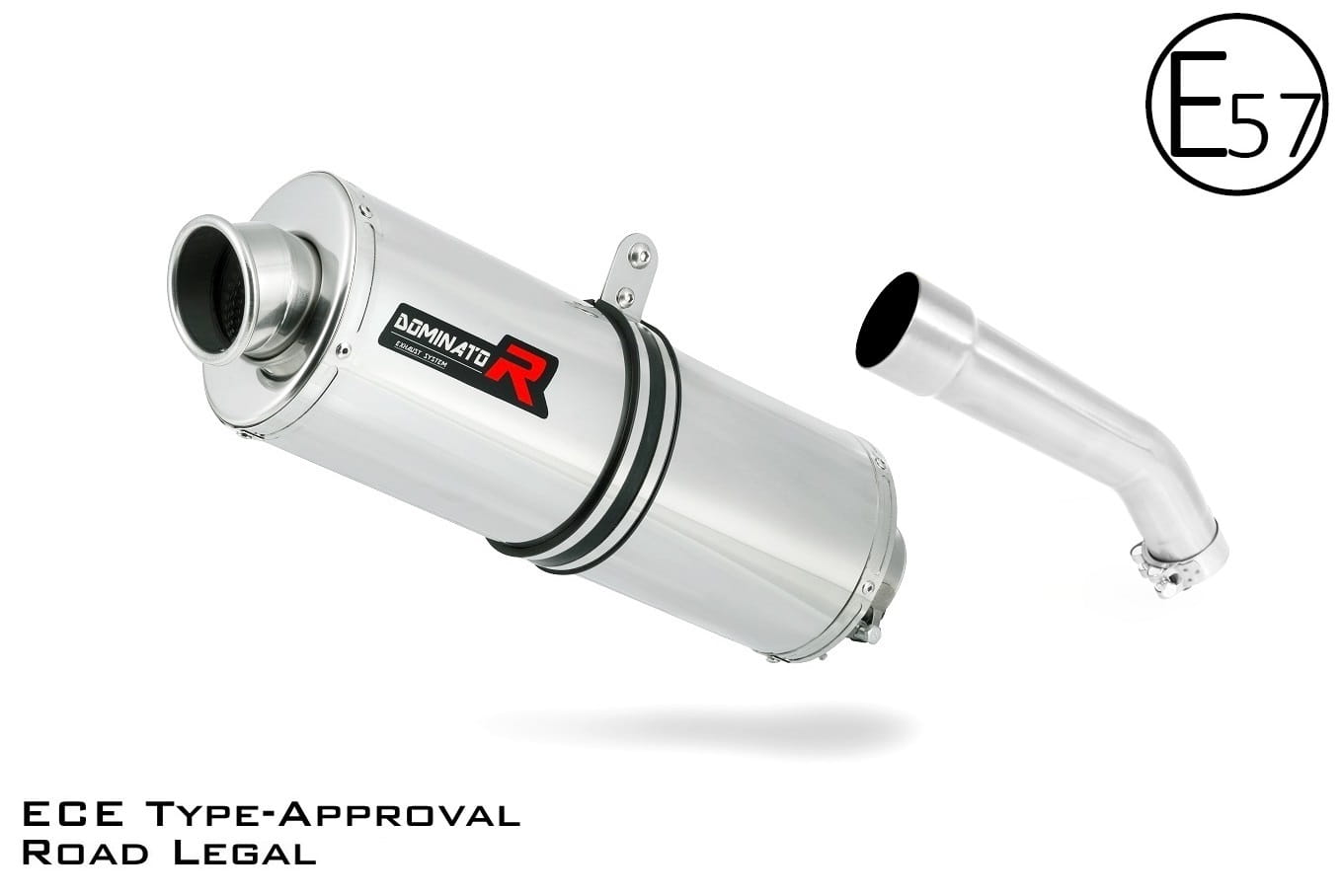 Kawasaki ZX10R 2004 - 2005 EU Approved Exhaust Silencer OV 20 m. - Dominator motociklo duslintuvas