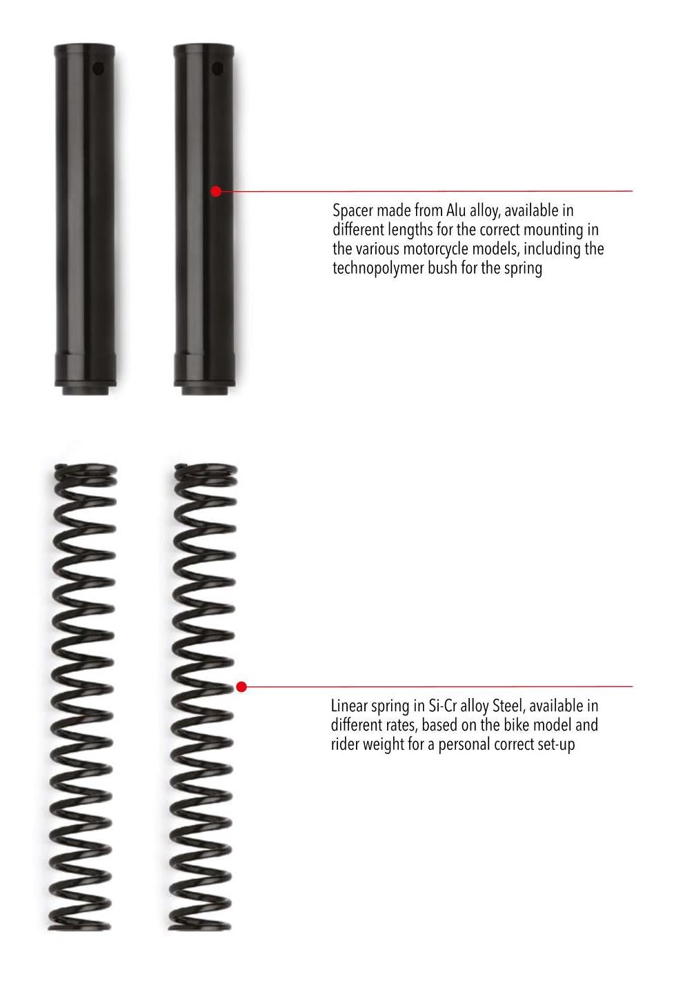 Fork Spring KIT FKS HYPERSTRADA 821 / 939