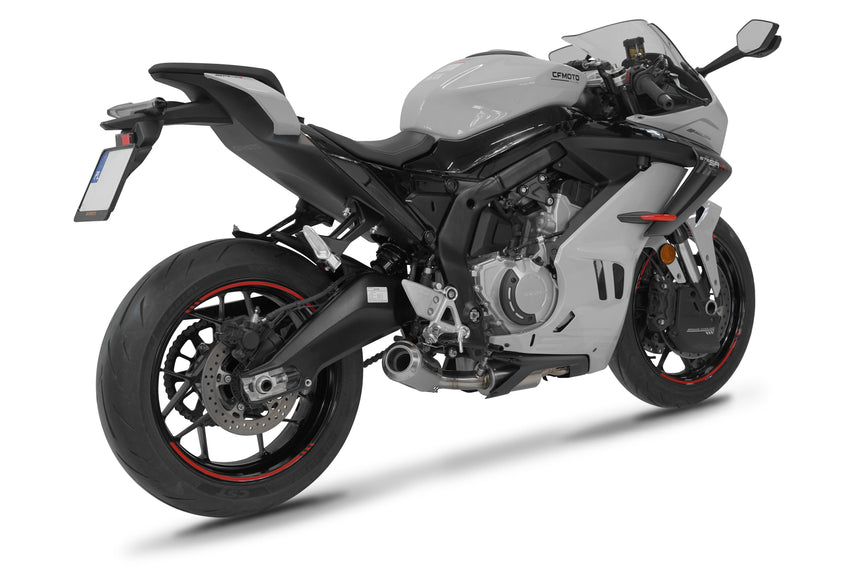 CF MOTO 675 SR-R 2024 - 2026 Full Exhaust System Collector Silencer GPS + dB killer