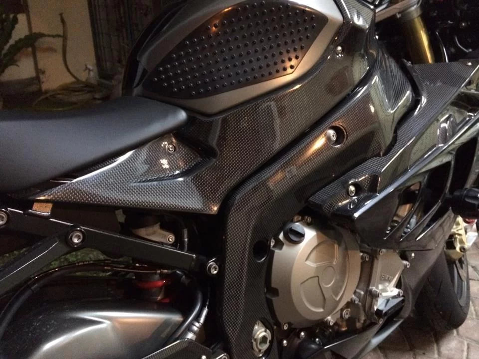 BMW S 1000RR 2012-2014 Carbon Fiber Frame Covers HP4