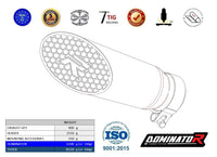 CF MOTO 675 SR-R 2024 - 2026 Full Exhaust System Collector Silencer GP3