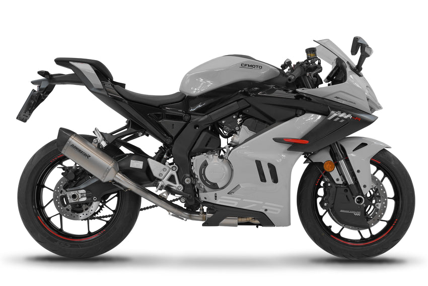 CF MOTO 675 SR-R 2024 - 2026 Full Exhaust System Collector Silencer Titanium HP6 + dB killer