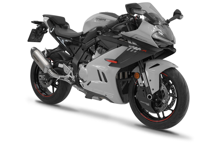 CF MOTO 675 SR-R 2024 - 2026 Full Exhaust System Collector Silencer Titanium HP6 + dB killer