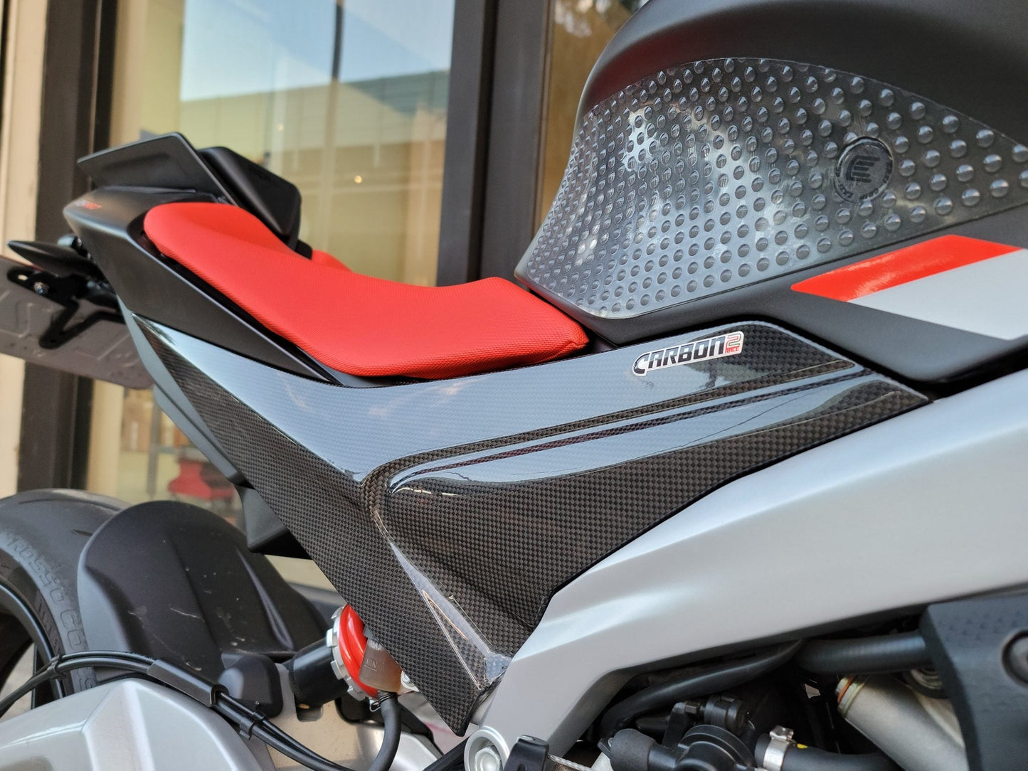 APRILIA RS660 Carbon Fiber Side Tank Panels