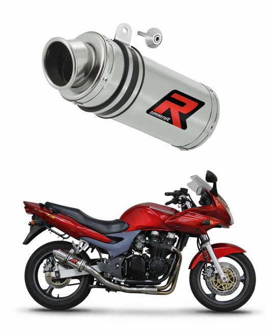 Kawasaki ZR7 / ZR7S 1999 - 2004 Exhaust Silencer Muffler GP1 + dB killer 19 m. - Dominator motociklo duslintuvas