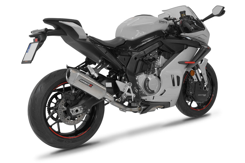 CF MOTO 675 SR-R 2024 - 2026 Full Exhaust System Collector Silencer S6 + dB killer