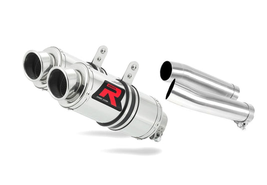 Aprilia RSV 1000 R 2004 - 2009 Exhaust Silencer Muffler GP1 + dB killer medium 20 m. - Dominator motociklo duslintuvas