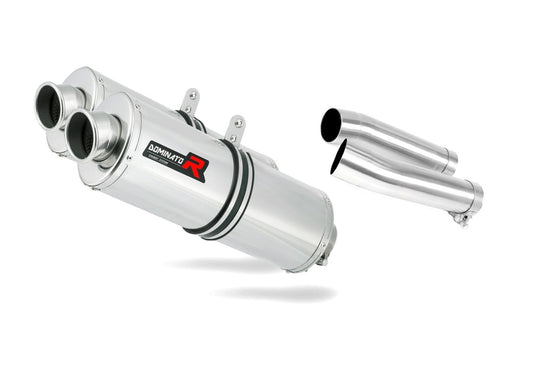 Aprilia Tuono 1000 R 2006 - 2010 Exhaust Silencer Muffler OV + dB killer medium 20 m. - Dominator motociklo duslintuvas