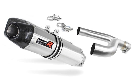 Aprilia SL 750 Shiver 2007 - 2016 Exhaust Silencer Muffler HP1 + dB killer medium 20 m. 