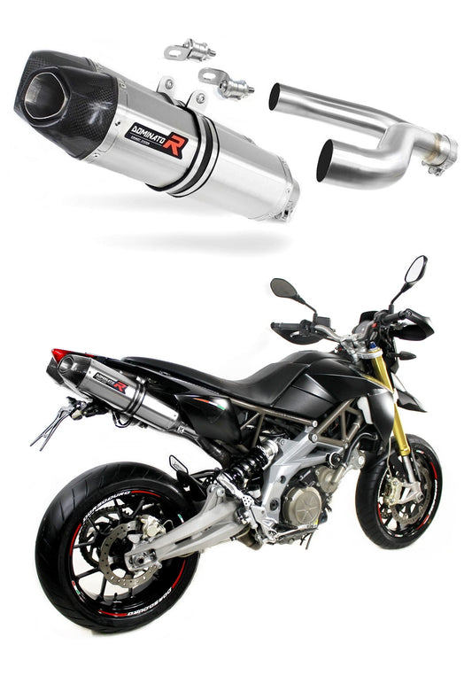 Aprilia SMV DORSODURO 750 2008 - 2016 Exhaust Silencer Muffler HP1 + dB killer medium 20 m. 
