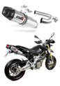 Aprilia SMV DORSODURO 750 2008 - 2016 Exhaust Silencer Muffler HP1 + dB killer medium 20 m. 