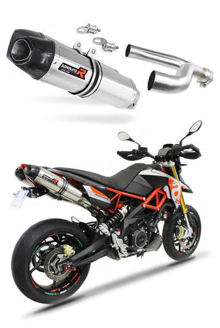 Aprilia DORSODURO 900 2017 - 2020 Exhaust Silencer Muffler HP1 + dB killer medium