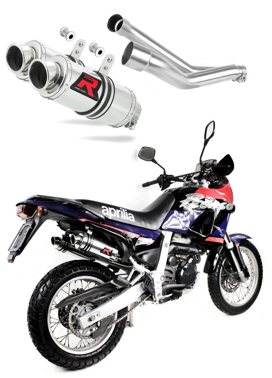 Aprilia Pegaso 650 GA 1992 - 1996 Exhaust Silencer Muffler GP1 + dB killer medium 19 m. - Dominator motociklo duslintuvas