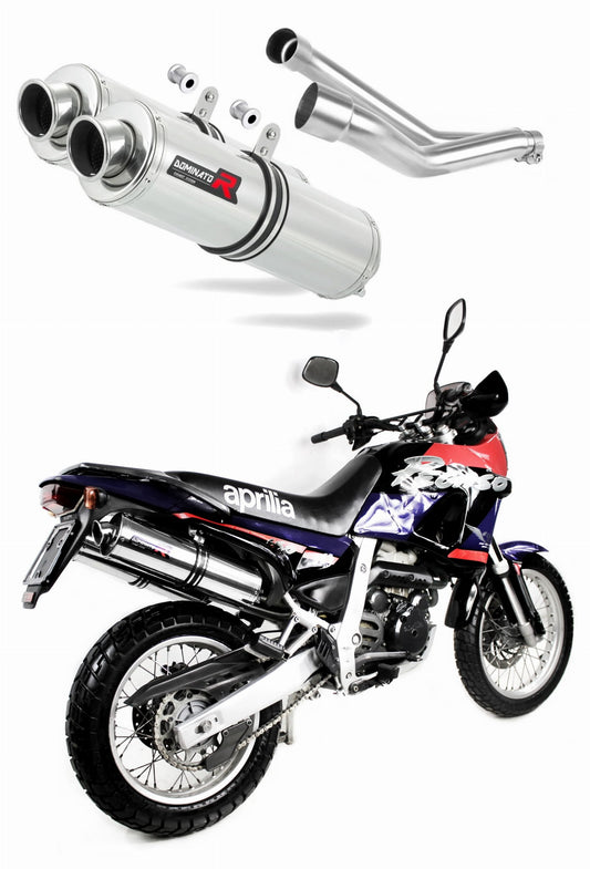 Aprilia Pegaso 650 GA 1992 - 1996 Exhaust Silencer Muffler ST + dB killer medium 19 m. - Dominator motociklo duslintuvas