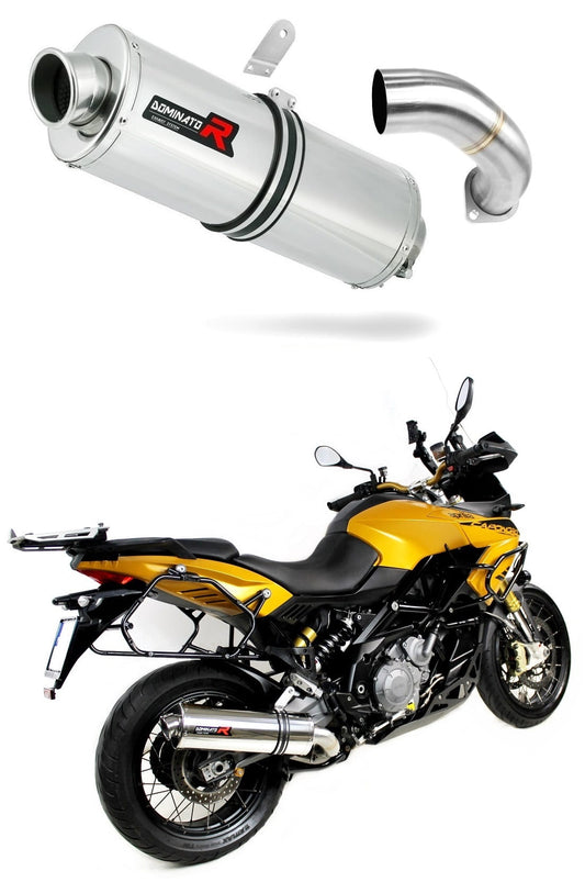 Aprilia ETV 1200 Caponord 2013 - 2016 Exhaust Silencer Muffler OV + dB killer medium 20 m. - Dominator motociklo duslintuvas