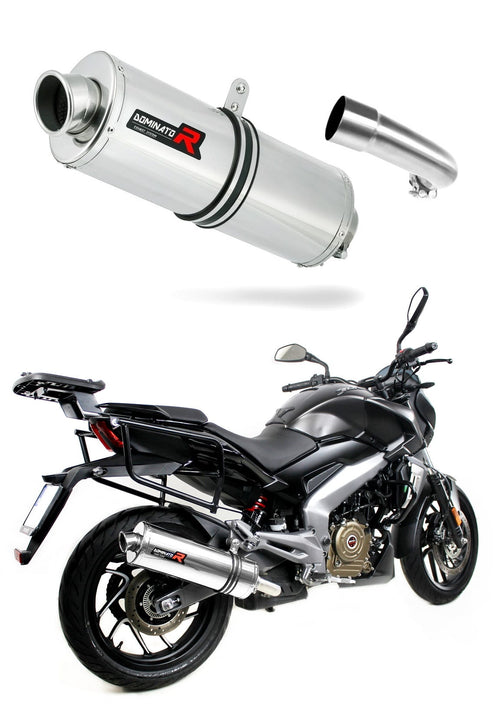 Bajaj Dominar 400 2016 - 2018 Exhaust Silencer Muffler OV + dB killer medium