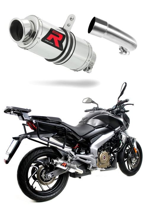 Bajaj Dominar 400 2016 - 2018 Exhaust Silencer Muffler GP1 + dB killer medium