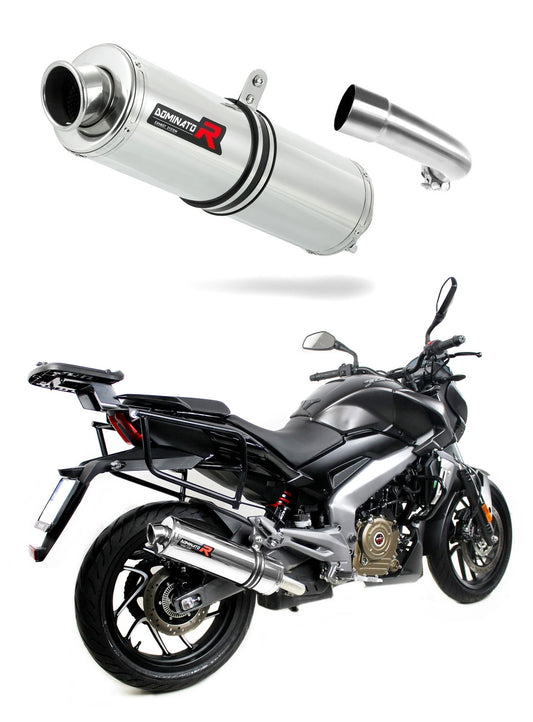 Bajaj Dominar 400 2016 - 2018 Exhaust Silencer Muffler ST + dB killer medium 20 m. - Dominator motociklo duslintuvas