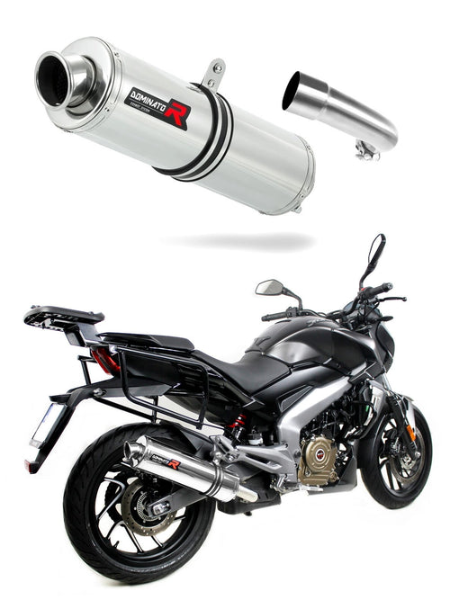 Bajaj Dominar 400 2016 - 2018 Exhaust Silencer Muffler ST + dB killer medium