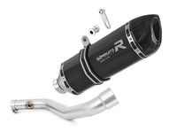 BMW R850R - 2003 Exhaust Silencer Muffler HP1 BLACK + dB killer medium 20 m.
