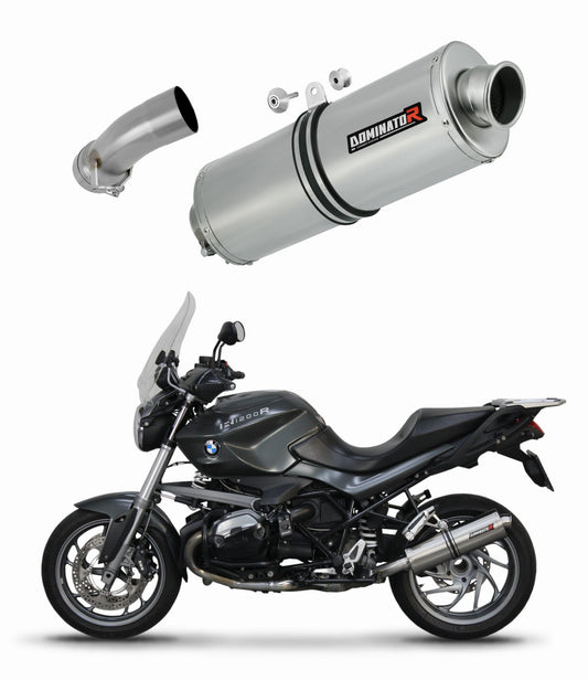 BMW R1200R 2010 - 2014 Exhaust Silencer Muffler OV + dB killer medium 20 m. - Dominator motociklo duslintuvas