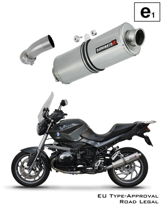 BMW R1200R 2010 - 2014 EU Approved Exhaust Silencer OV 20 m. - Dominator motociklo duslintuvas