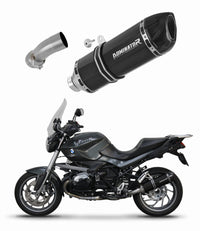 BMW R1200R 2010 - 2014 Exhaust Silencer Muffler HP1 BLACK + dB killer medium 20 m.