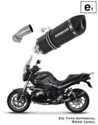 BMW R1200R 2010 - 2014 EU Approved Exhaust Silencer HP1 BLACK 20 m.