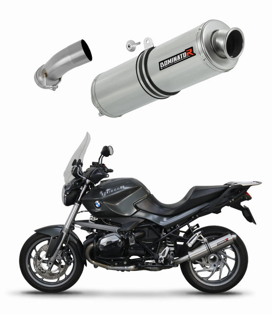 BMW R1200R 2010 - 2014 Exhaust Silencer Muffler ST + dB killer medium 20 m. - Dominator motociklo duslintuvas