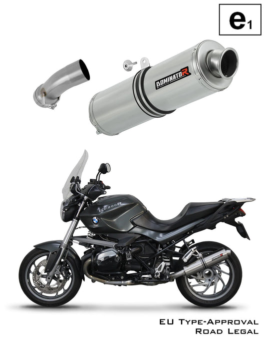 BMW R1200R 2010 - 2014 EU Approved Exhaust Silencer ST 20 m. - Dominator motociklo duslintuvas