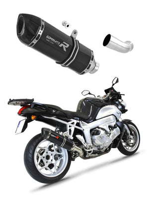 BMW K1200R 2005 - 2009 Exhaust Silencer Muffler HP1 BLACK + dB killer medium