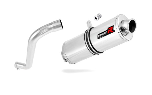 BMW F650ST Exhaust Silencer Muffler OV + dB killer medium - Dominator motociklo duslintuvas
