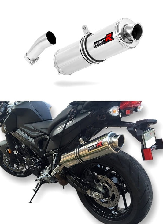 BMW F800R 2009 - 2019 Exhaust Silencer Muffler ST + dB killer medium 20 m. - Dominator motociklo duslintuvas