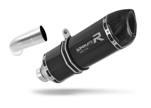 BMW F800S 2006 - 2012 Exhaust Silencer Muffler HP1 BLACK + dB killer medium