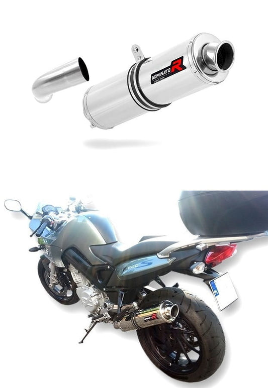 BMW F800S 2006 - 2012 Exhaust Silencer Muffler ST + dB killer medium 20 m. - Dominator motociklo duslintuvas