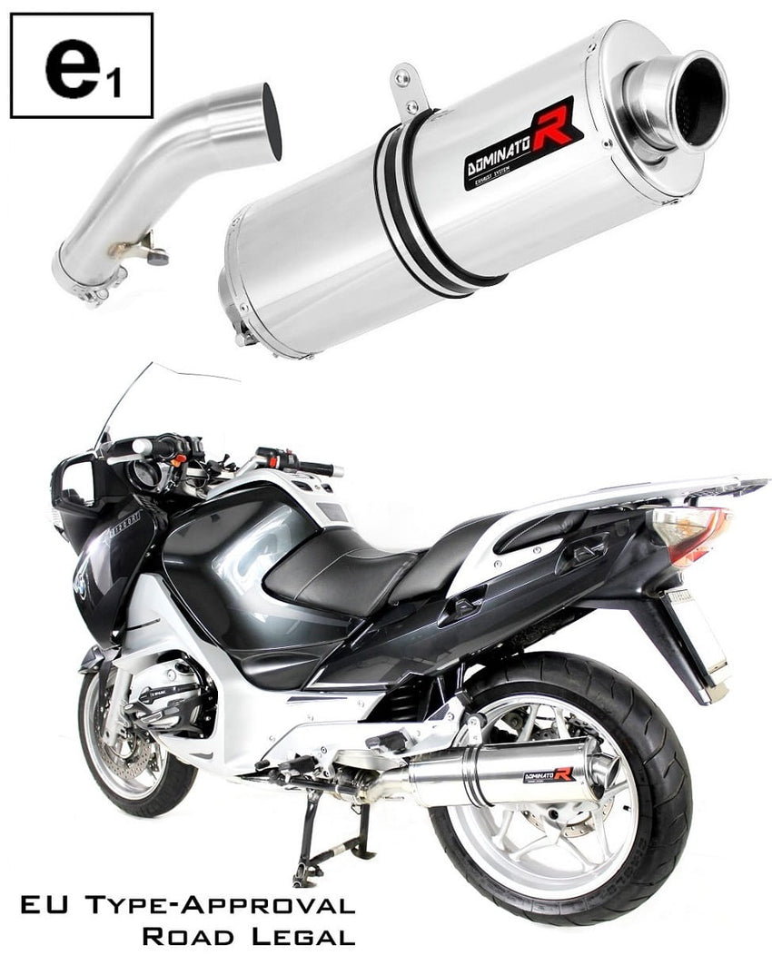 R1200RT EU Approved Exhaust Silencer OVAL 2004 - 2009 20 m.