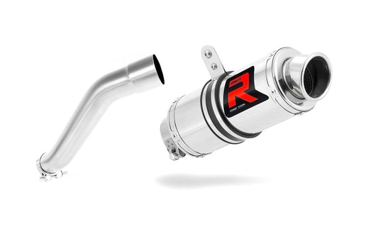 BMW F650 CS 2002 - 2005 Exhaust Silencer Muffler GP1 + dB killer medium 20 m. - Dominator motociklo duslintuvas