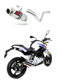 BMW G310R 2016 - 2022 Exhaust Silencer Muffler GP1 + dB killer medium 20 m.