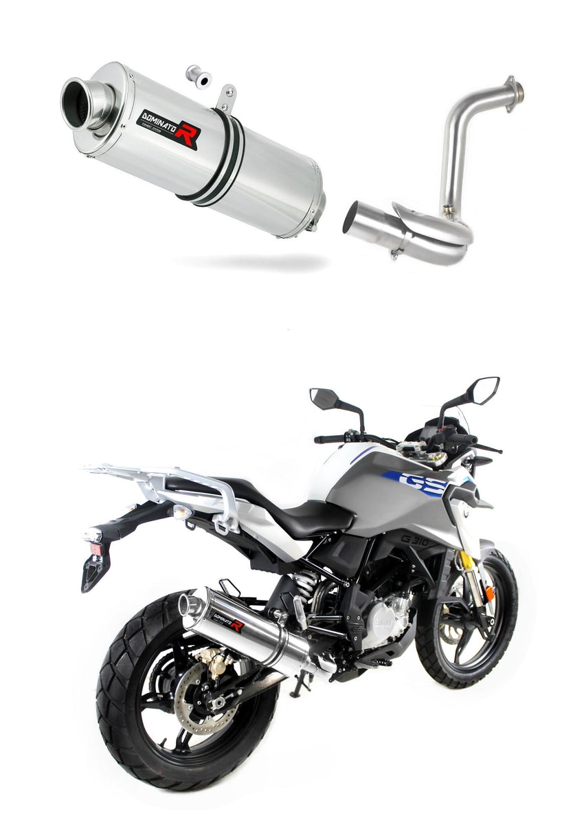BMW G310GS 2016 - 2024 Exhaust Silencer Muffler OV + dB killer medium 20 m.