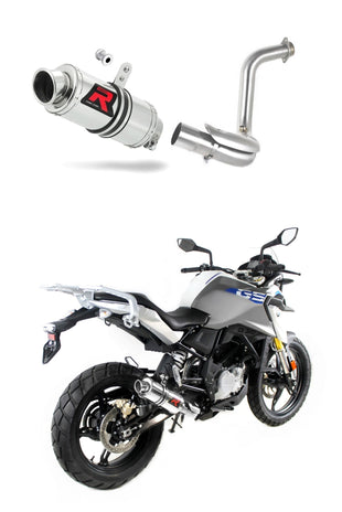 BMW G310GS 2016 - 2024 Exhaust Silencer Muffler GP1 + dB killer medium
