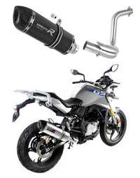 BMW G310GS 2016 - 2024 Exhaust Silencer Muffler HP1 BLACK + dB killer medium 20 m.