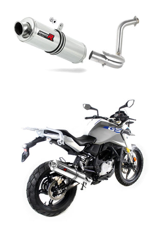 BMW G310GS 2016 - 2024 Exhaust Silencer Muffler ST + dB killer medium